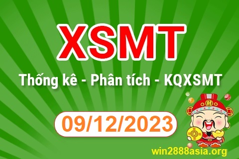 Soi cầu XSMT 09-12-2023 Win2888 Chốt số lô đề miền trung thứ 7