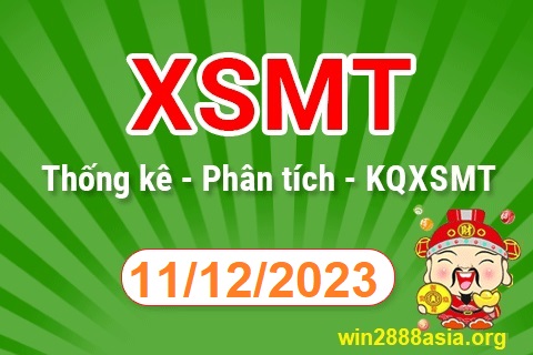 Soi cầu XSMT 11-12-2023 Win2888 Dự đoán cầu lô miền trung thứ 2