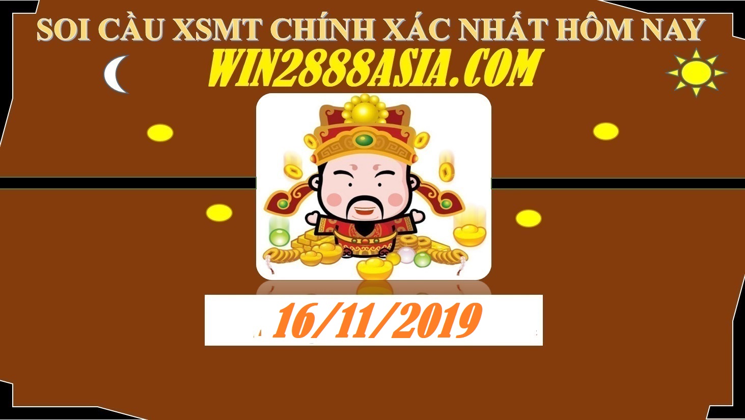 Soi cầu XSMT 16-11-2019 Win2888 Dự đoán Lô đề Miền Trung thứ 7