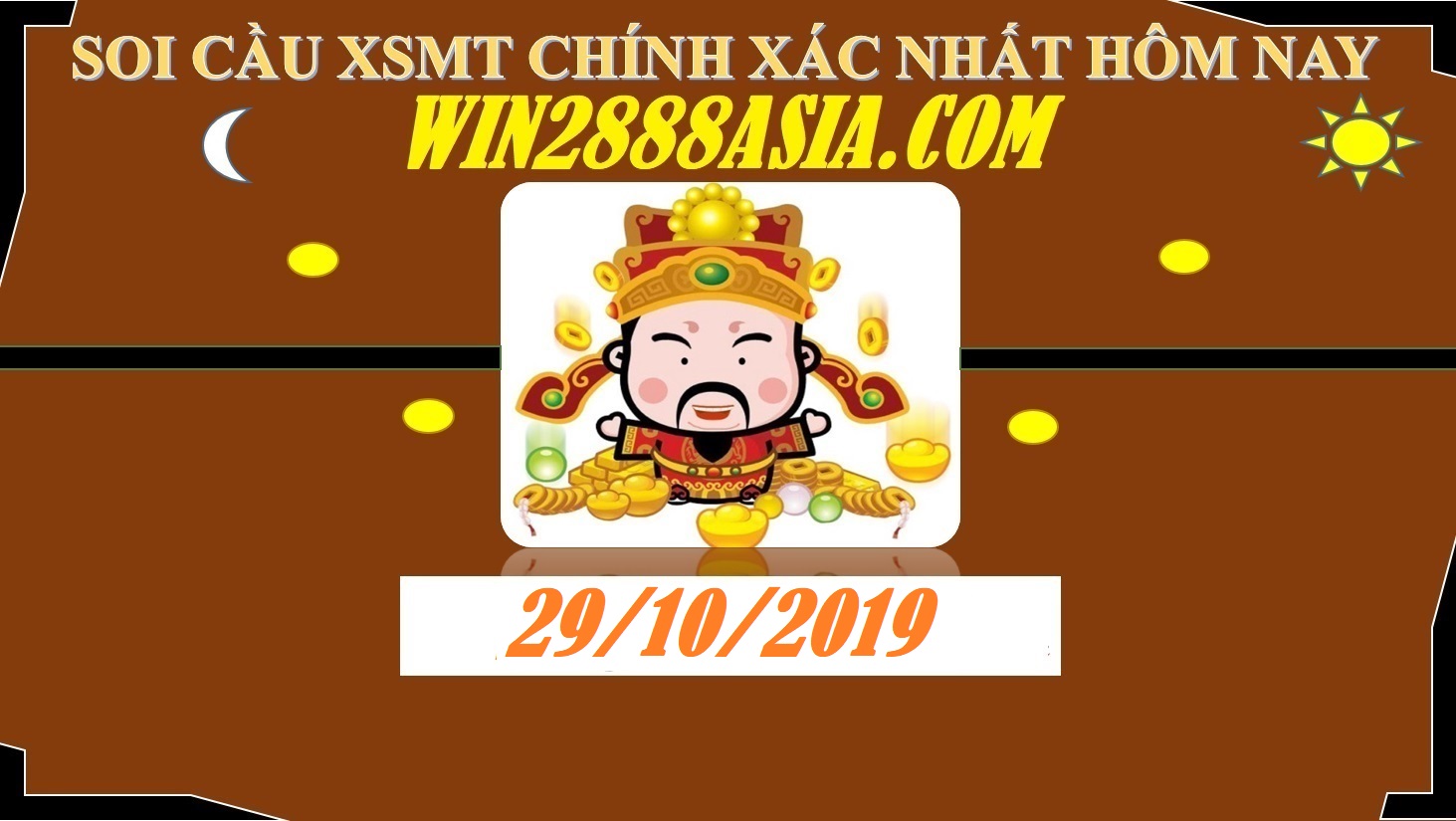Soi cầu XSMT 29-10-2019 Win2888