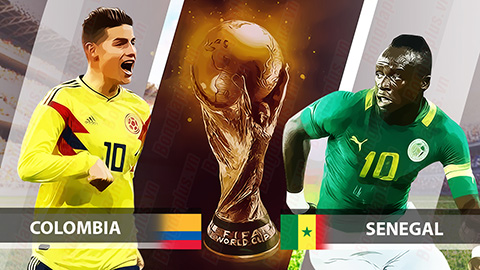 Soi kèo trận Senegal vs Colombia lúc 21h00 ngày 28/06/2018 tại World cup 2018 - Win2888asia