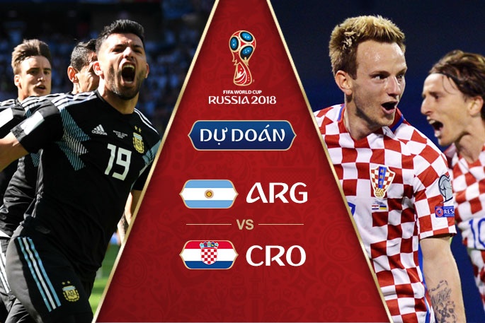 Soi kèo trận Croatia vs Argentina ngày 22/06/2018 tại World cup 2018 - Win2888asia