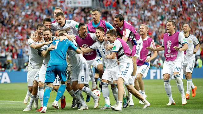 Nga đang lập được kì tích tại World cup năm nay - Win2888asia